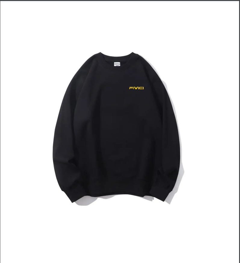 FIVICI Men's Fleece Lined Long Sleeve Sweatshirt