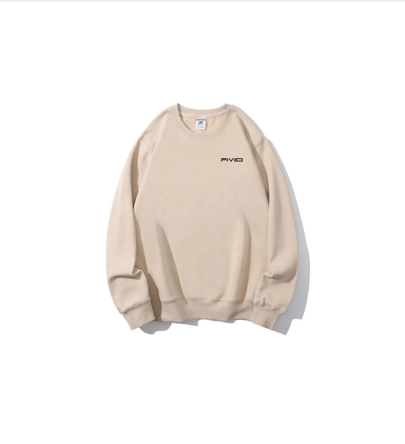 FIVICI Men's Fleece Lined Long Sleeve Sweatshirt