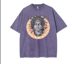 FIVICI Mirko Medusa Men's PUMP Cover Oversized Graphic Tee
